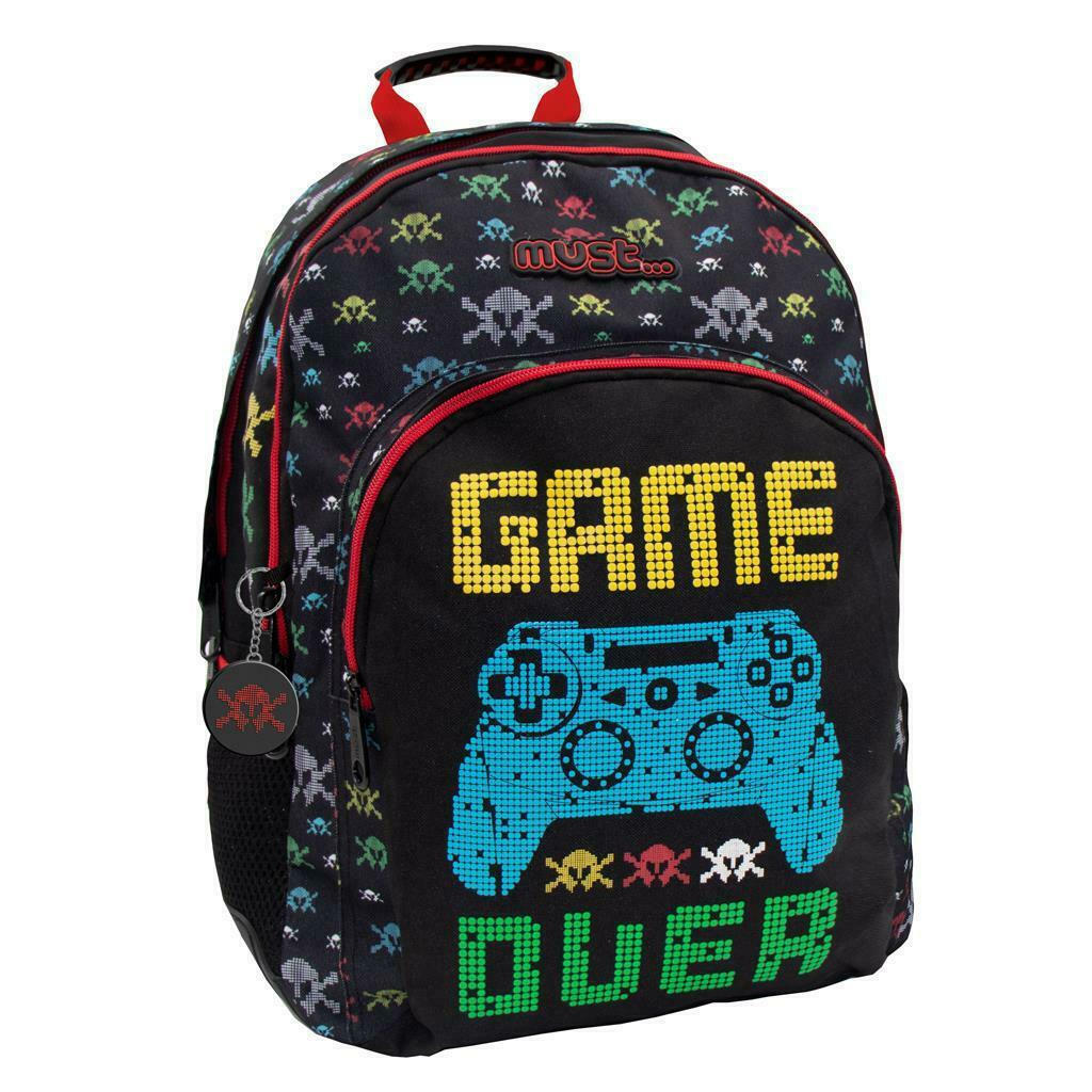 TORBA SKOLSKA MUST ENERGY GAME OVER